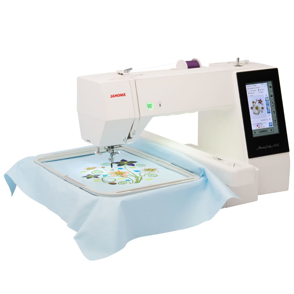 Janome Memory Craft 500E Embroidery Machine image # 119692