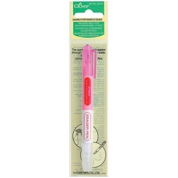Clover, Pink Chacopen with Dual Tip and Eraser image # 86602