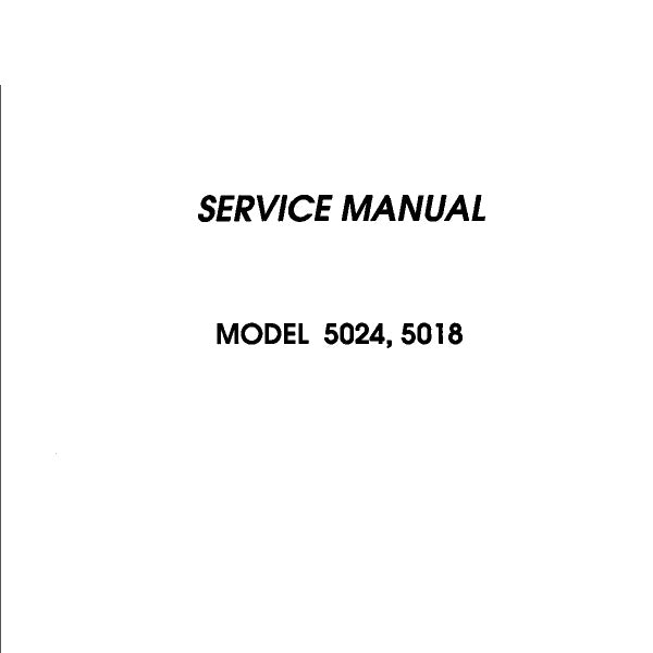 Service Manual, Janome 5018 image # 22245