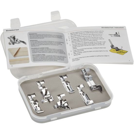 6 Piece Presser Foot Kit, Bernette #5020405511 image # 38612