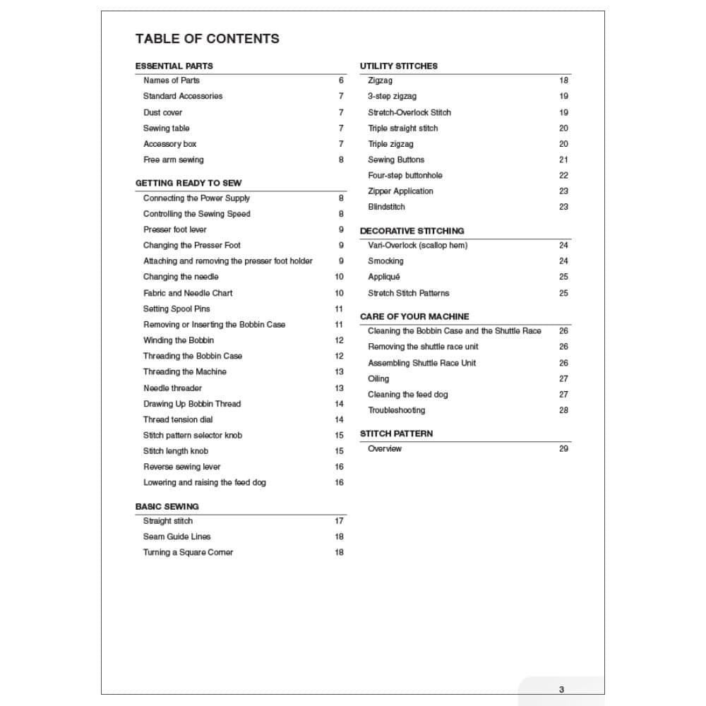Bernette B33 Instruction Manual image # 114736