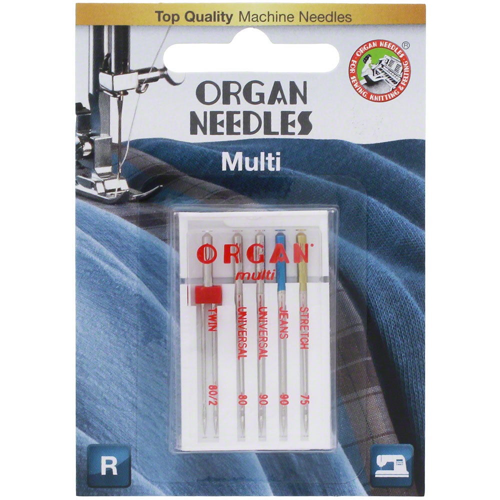 5pk Organ Combo Needles (130/705H) - Assorted image # 50436
