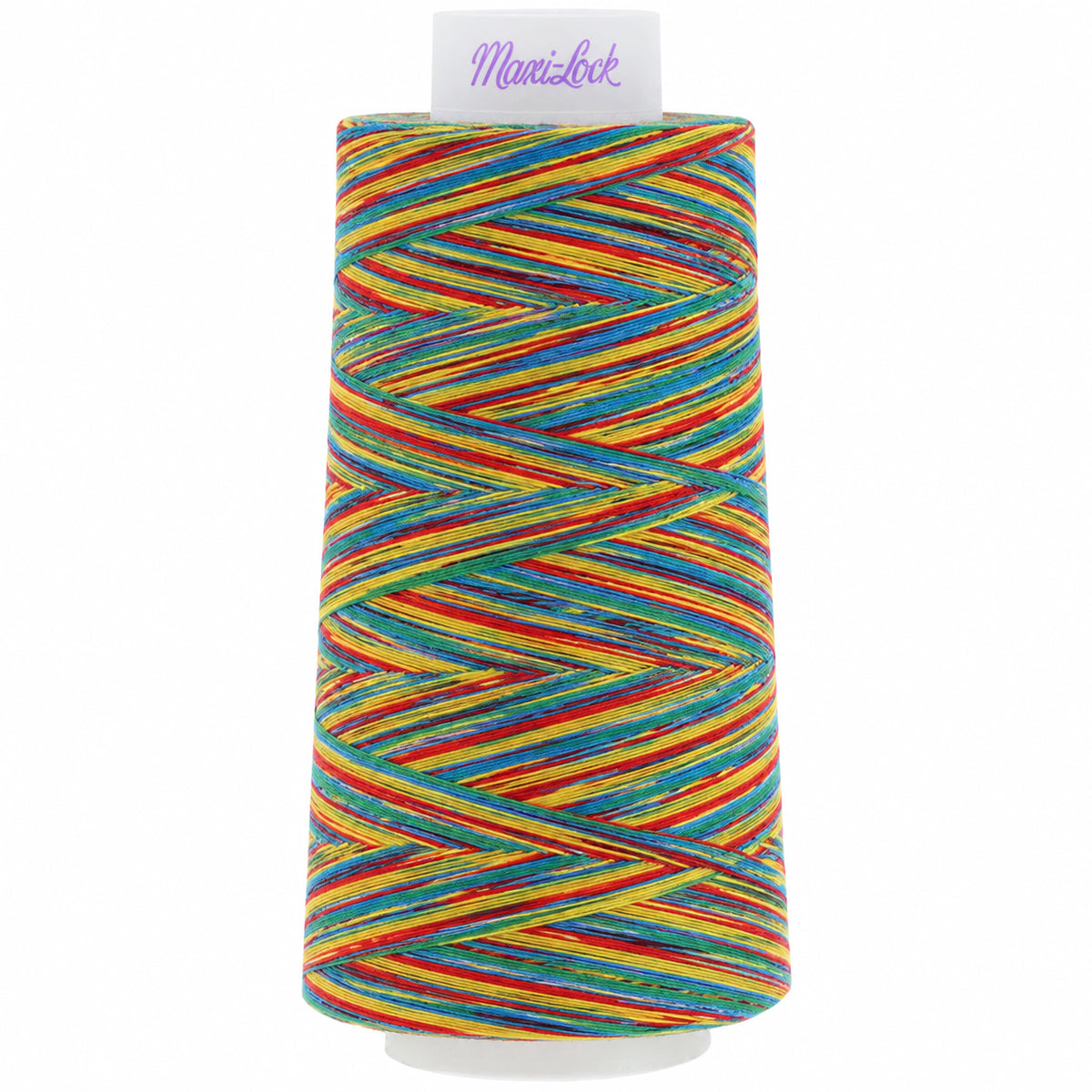 Maxi-Lock Swirls Serger Thread 3,000yds, Rainbow Swirl - 67