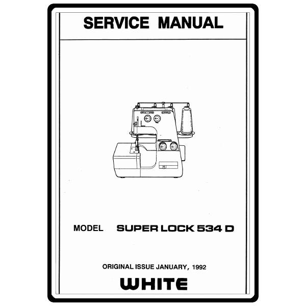 Service Manual, White 534D image # 5018
