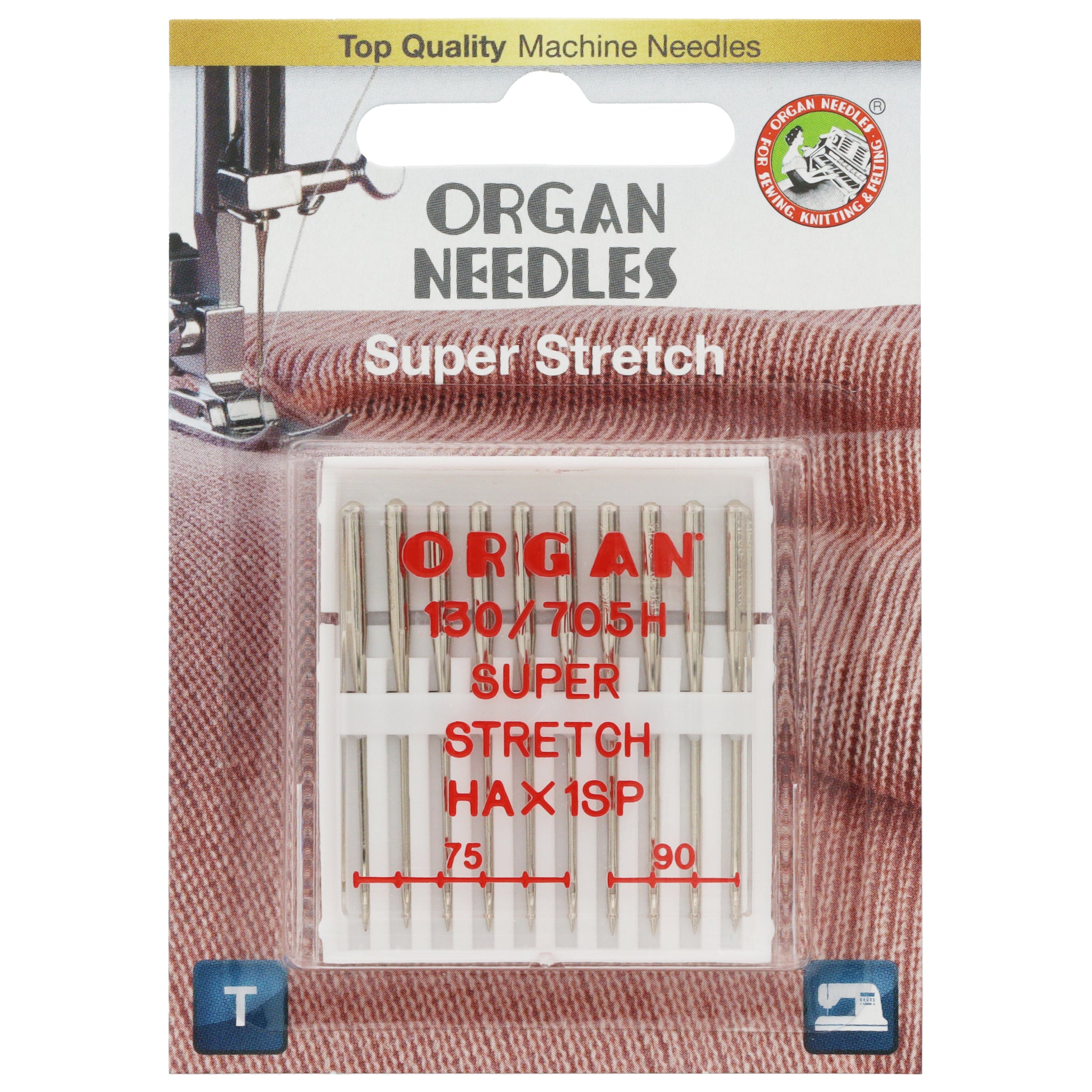 Organ Super Stretch Needles (HAX1SP)