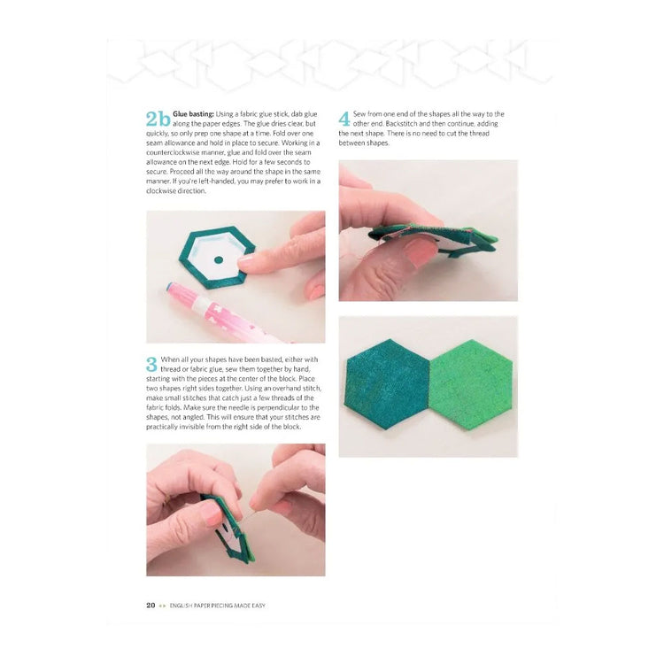 Accuquilt English Paper Piecing Made Easy Pattern Book