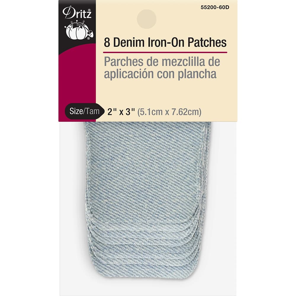 Dritz Denim Iron-On Patch (8ct) image # 91823