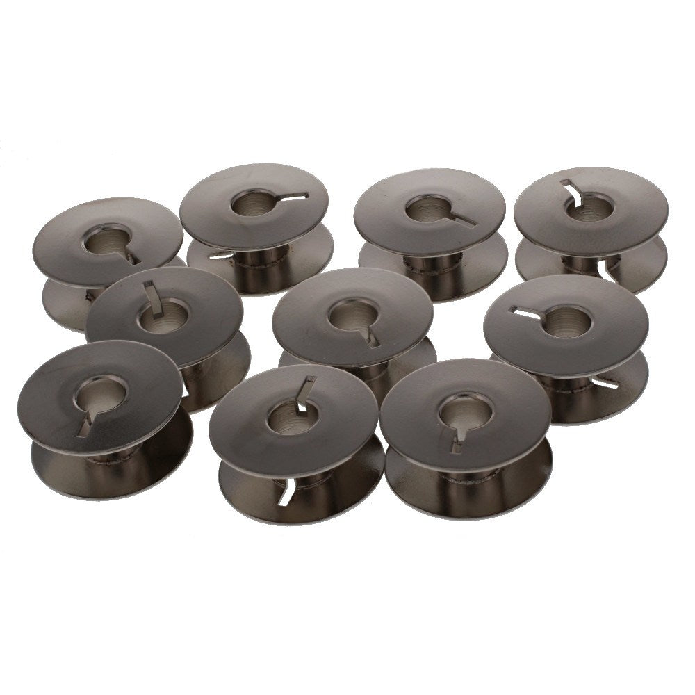 10pk Metal Bobbins, L Style, Rotary #55623S image # 53138