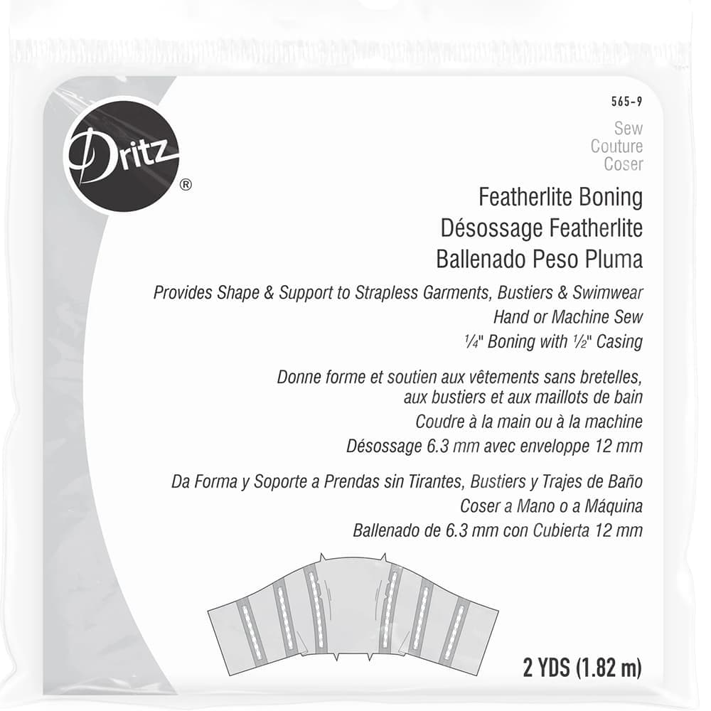 Dritz Featherlite Covered Boning - 1/2in image # 92570