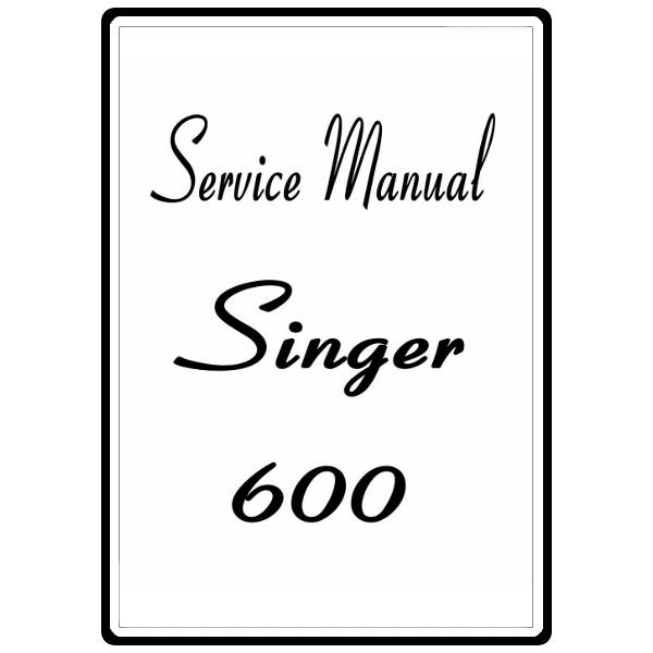 Service Manual, Singer 603 image # 5069