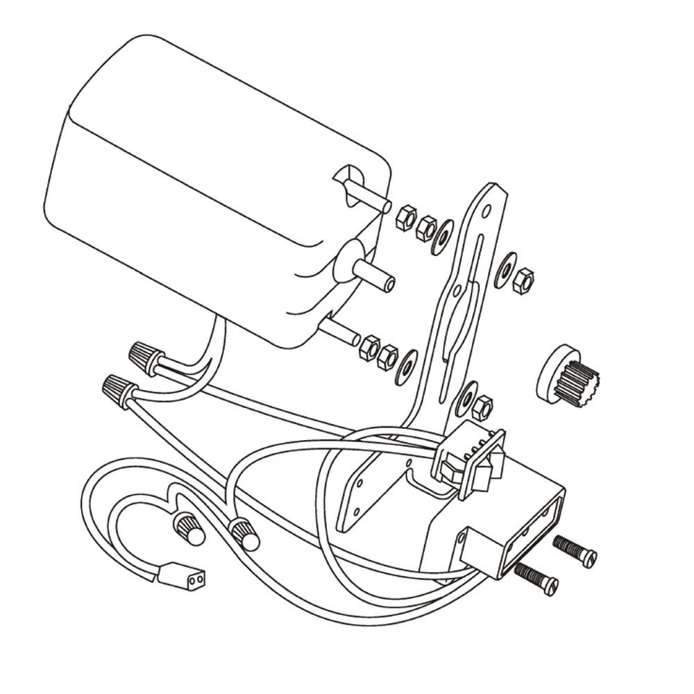 Complete 120V Motor, Singer #600416