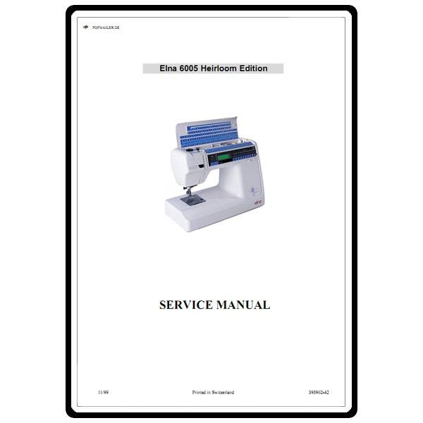 Service Manual, Elna 6005 image # 3886