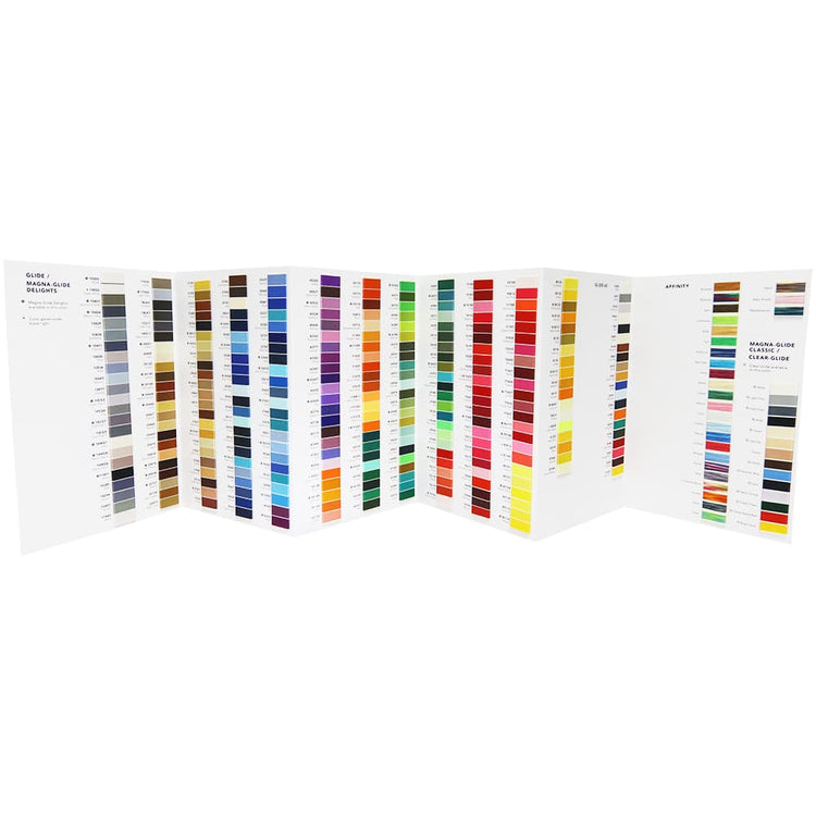 Fil Tec Thread Conversion Fil-Tec, Glide Thread Color Card