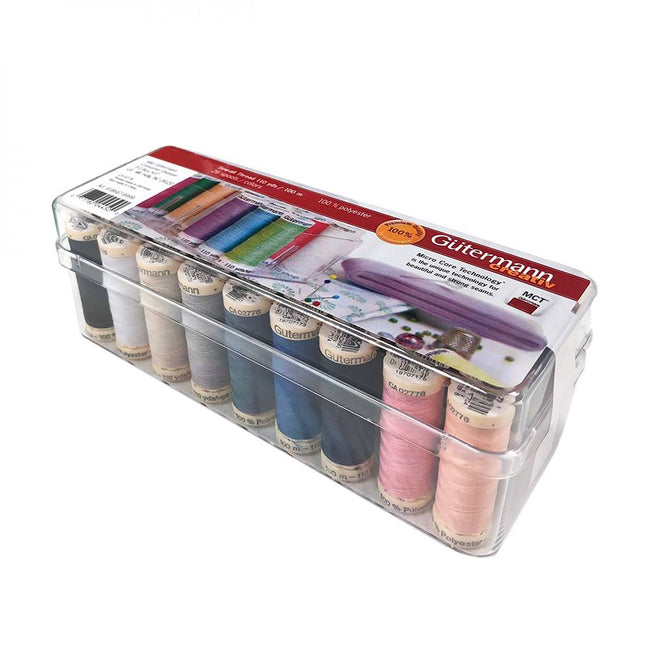 Gutermann creativ Thread Box - Sew-all, 26 spools, Basics