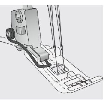 Clear Coverstitch Foot, Viking #620096896 image # 64857