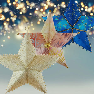 FabriFlair Star Ornament Kit, Dritz image # 102825
