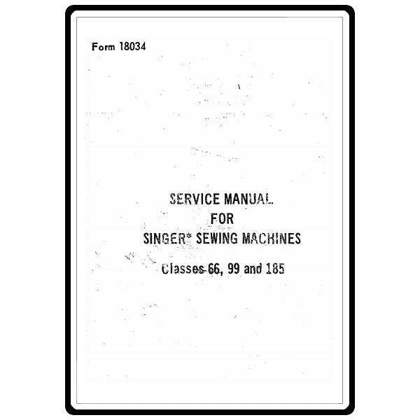 Service Manual, Singer 66 image # 5176