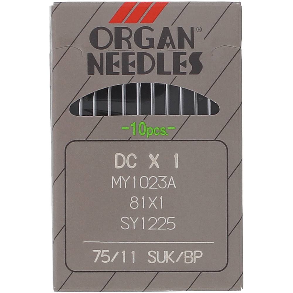 Organ Serger Needles, DCx1BP Ball Point, 10pkg, Size 75/11 image # 75235