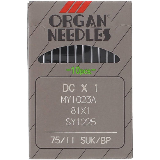 Organ Serger Needles, DCx1BP Ball Point, 10pkg, Size 75/11