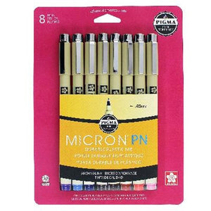 Multi-color Micron Pens, .45mm (8pk) image # 41587