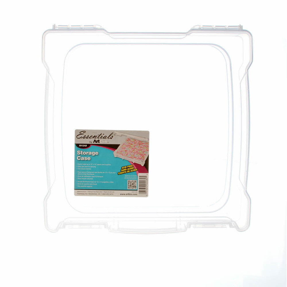 ArtBin, 12" x 12" Storage Box with Grip image # 48426