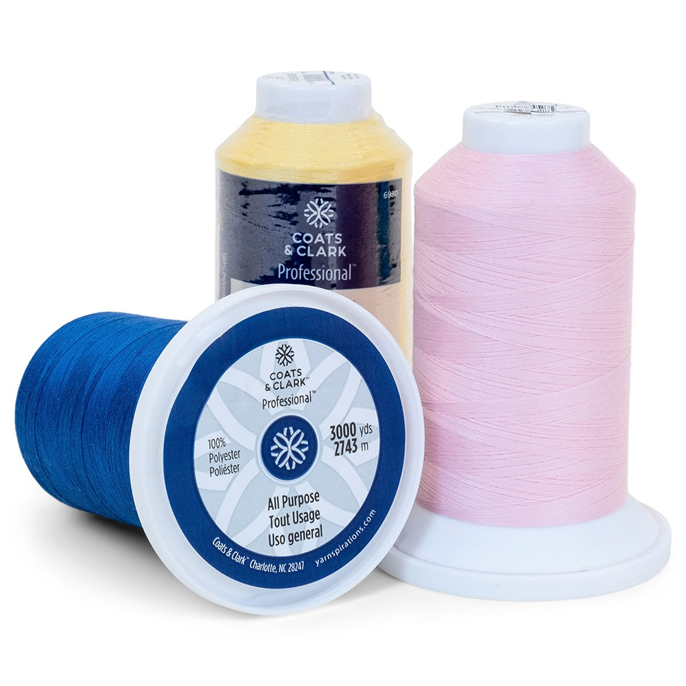 Coats & Clark Professional All Purpose Polyester Thread (3000yds) image # 89189
