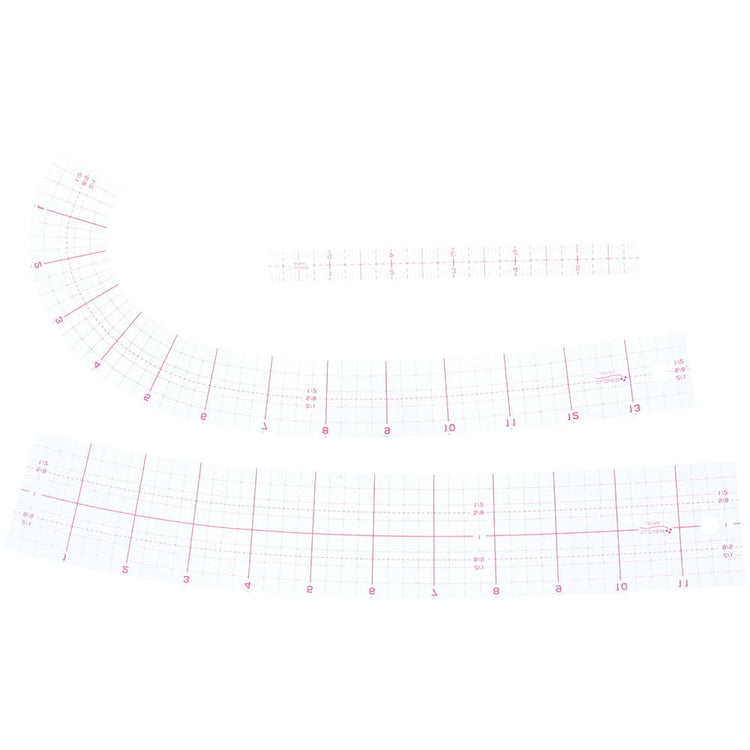 Clover, Curve Ruler 3pc Set