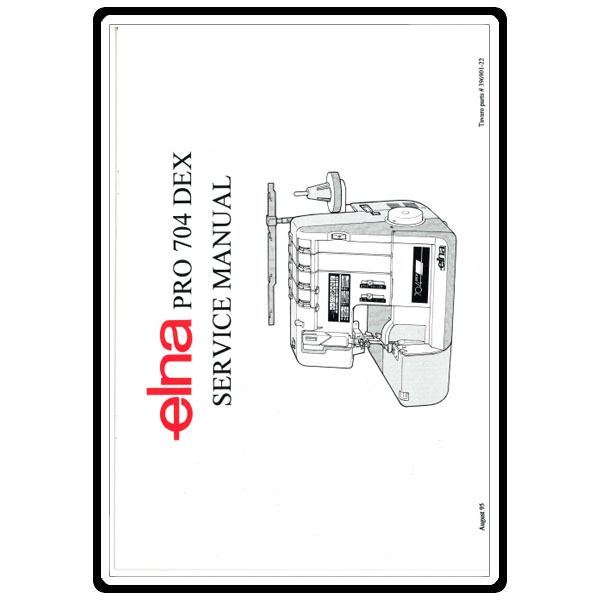Service Manual, Elna 704 image # 3821