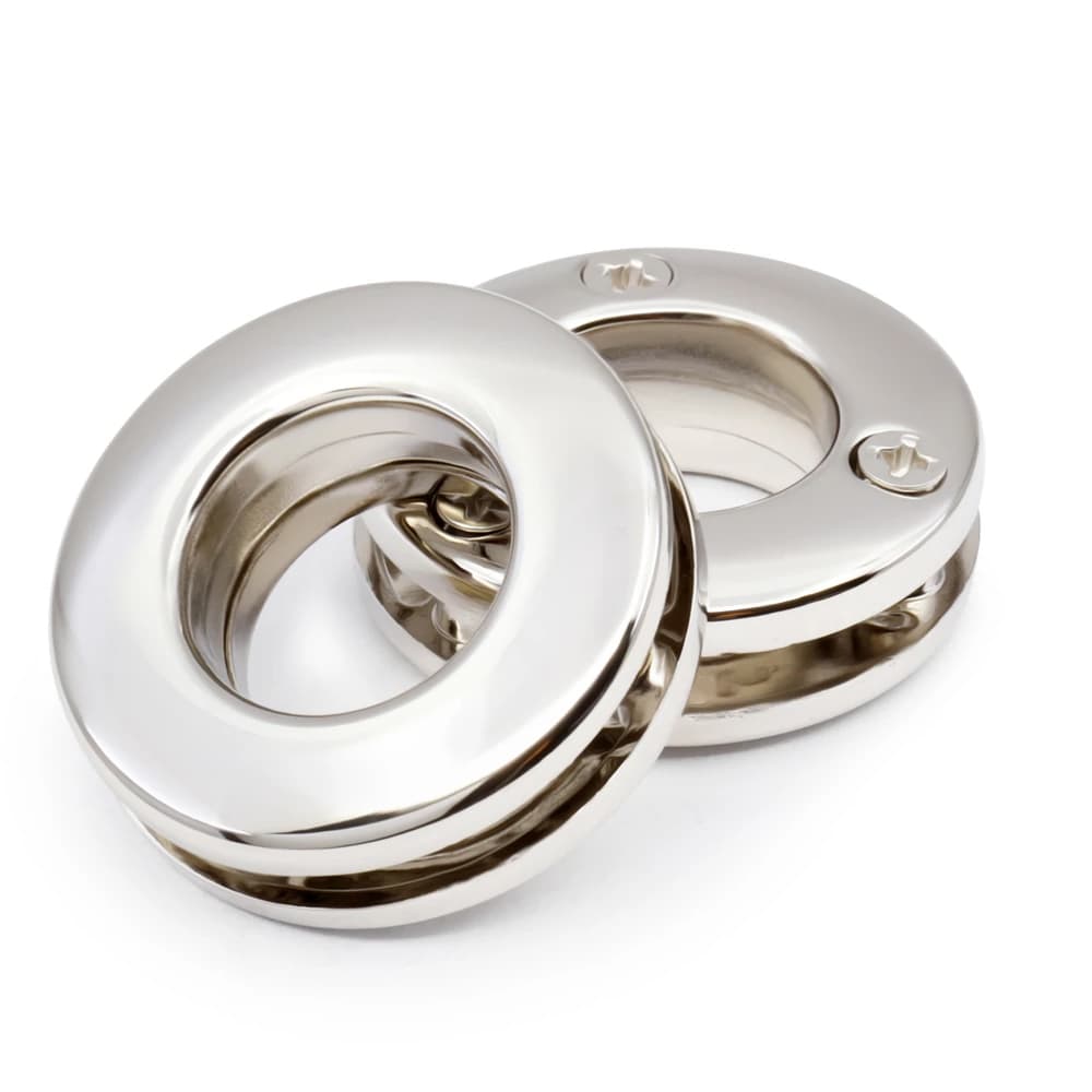 Screw Together Grommets (15mm), Nickel, Dritz image # 92920