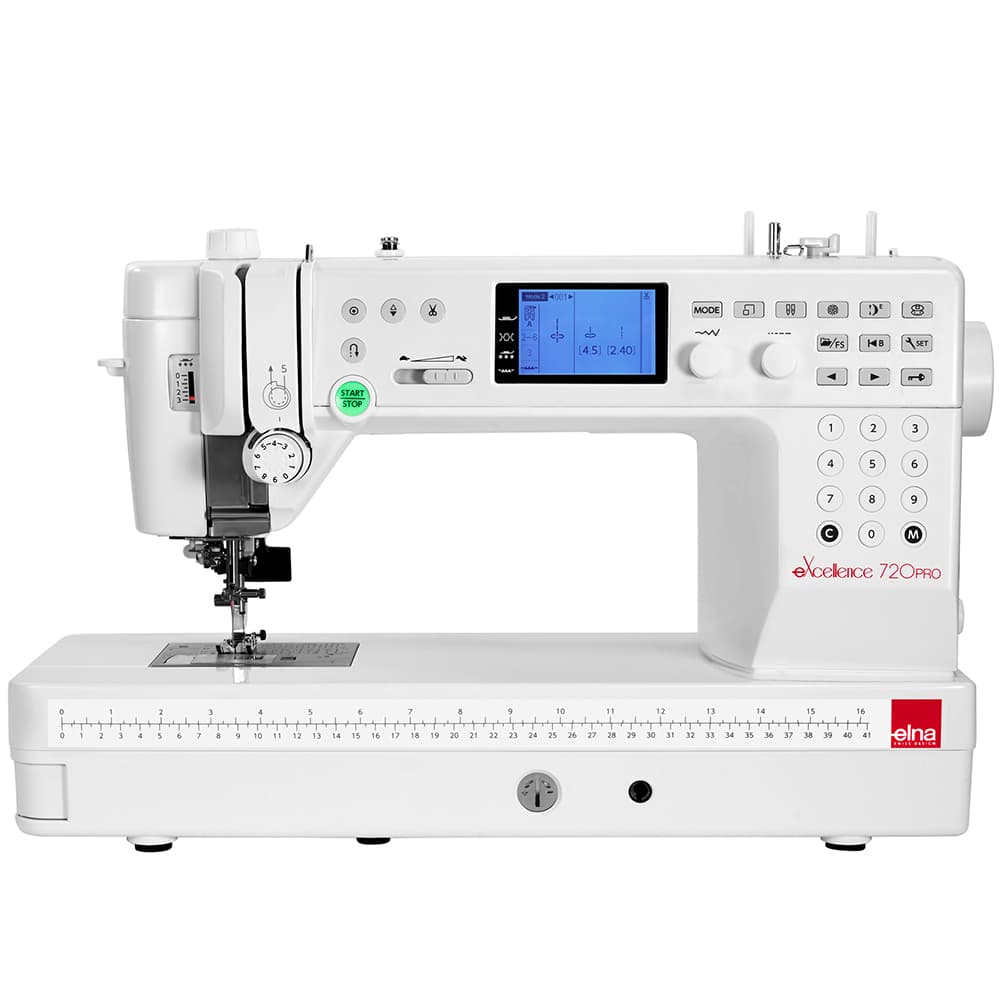 Elna eXcellence 720PRO Computerized Sewing Machine image # 98843