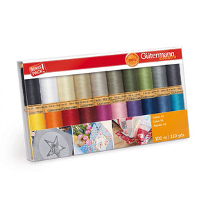 Gutermann Creativ Cotton Thread Set - Basics image # 76230