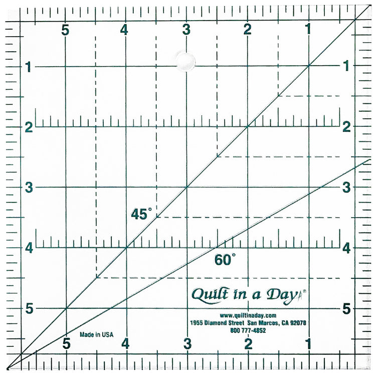 Quaff Ruler Square Up Ruler, Quilt in A Day