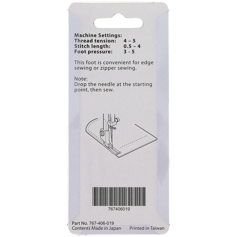 Narrow Straight Stitch Foot, High Shank #767406019 image # 78495