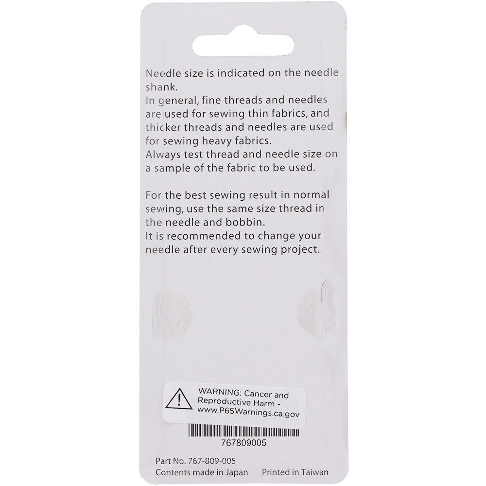 DBx1 Needles Size 14, 10pk, Janome #767809005 image # 78765