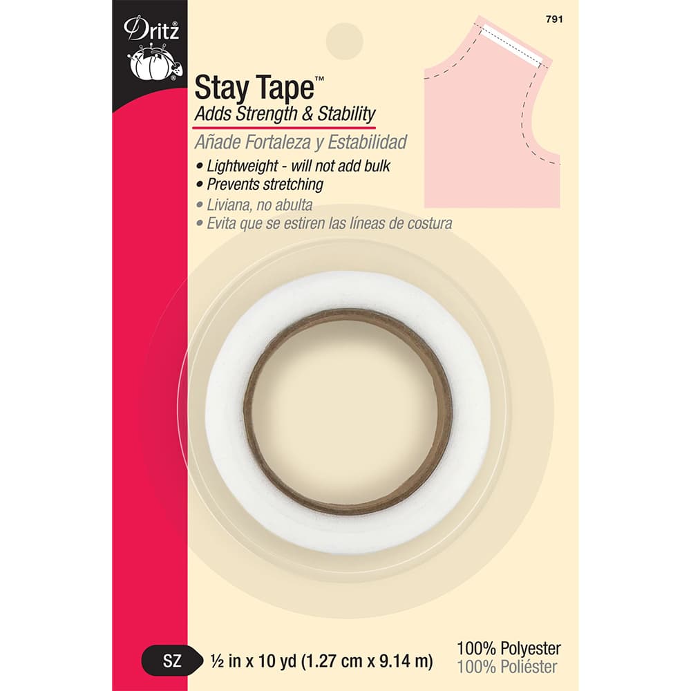 Dritz Stay Tape (1/2" x 10yds) image # 92555
