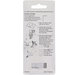 Center Guide Foot, Janome #795820102 image # 78616