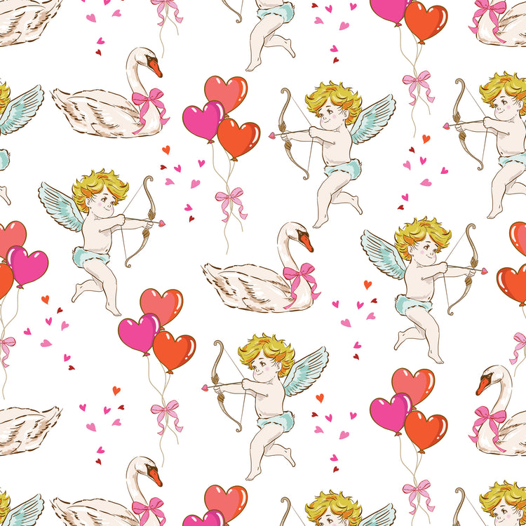 Perfect Match Fabric Collection - Cupid's Aim