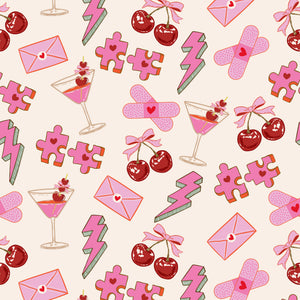 Perfect Match Fabric Collection - Love Notes