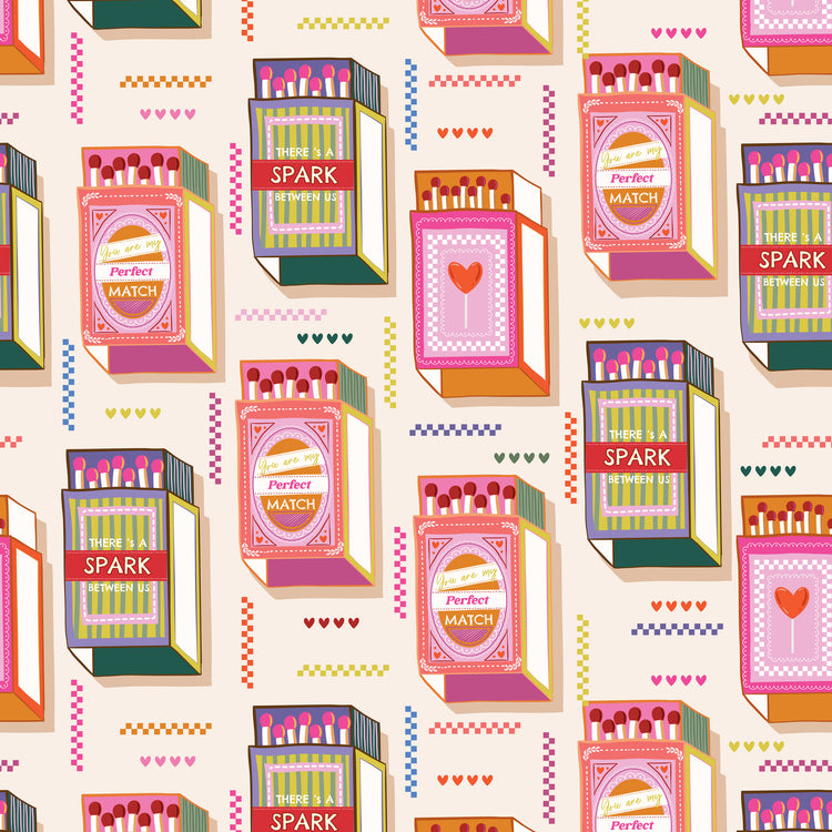 Perfect Match Fabric Collection - Matchbook Parade