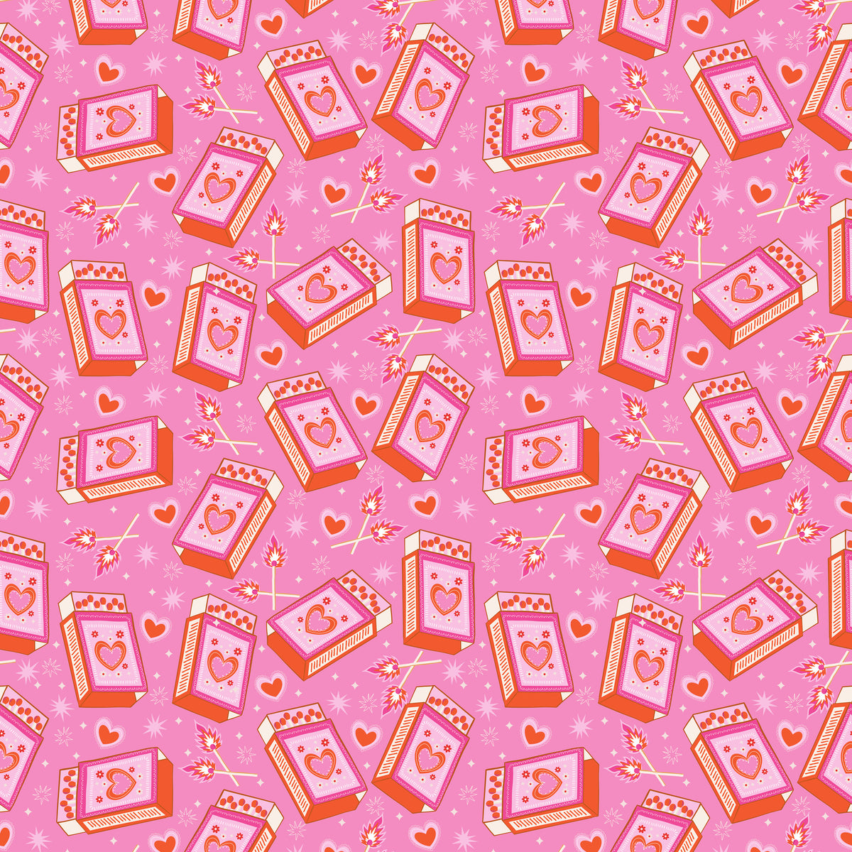 Perfect Match Fabric Collection - Heartstrike