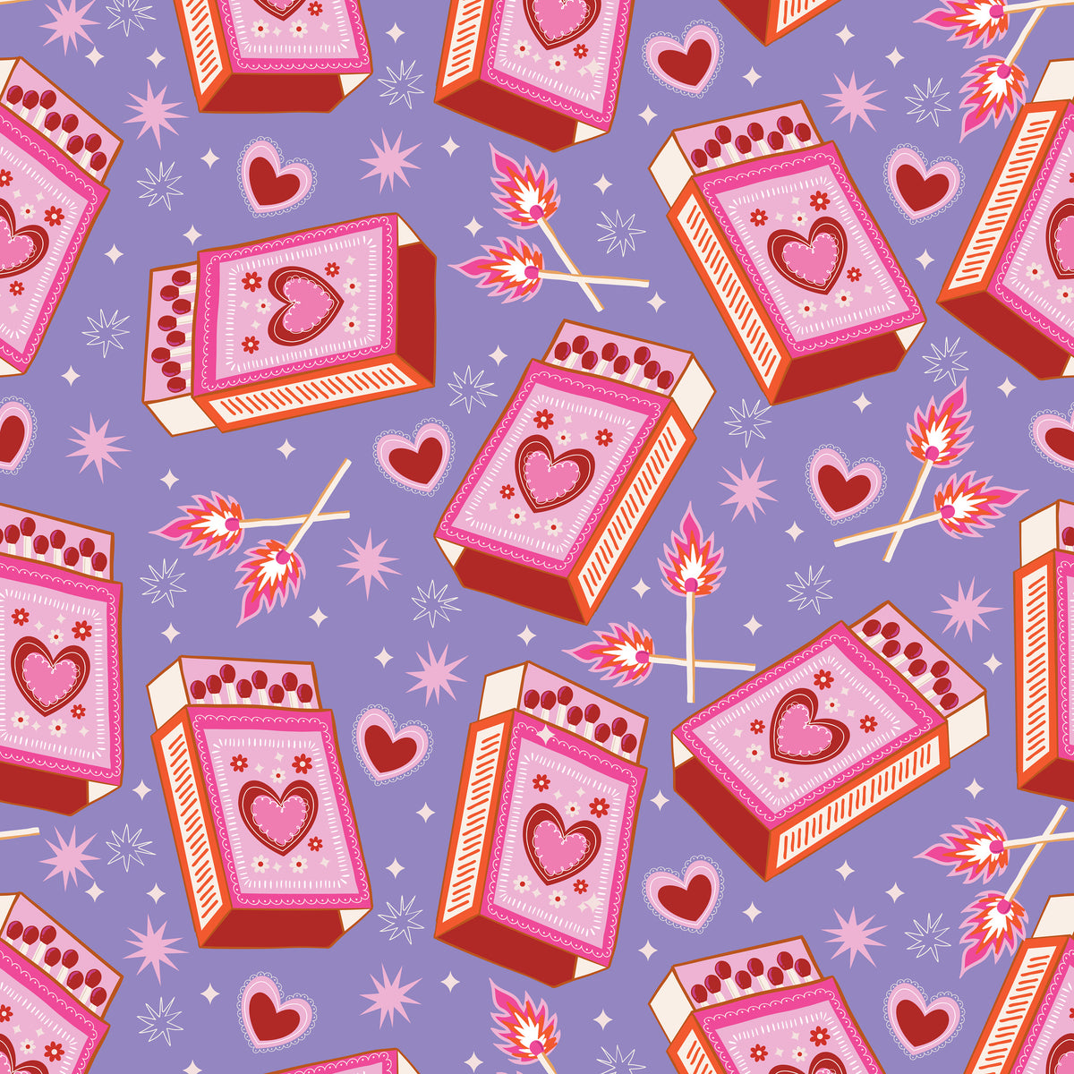 Perfect Match Fabric Collection - Strike Twice