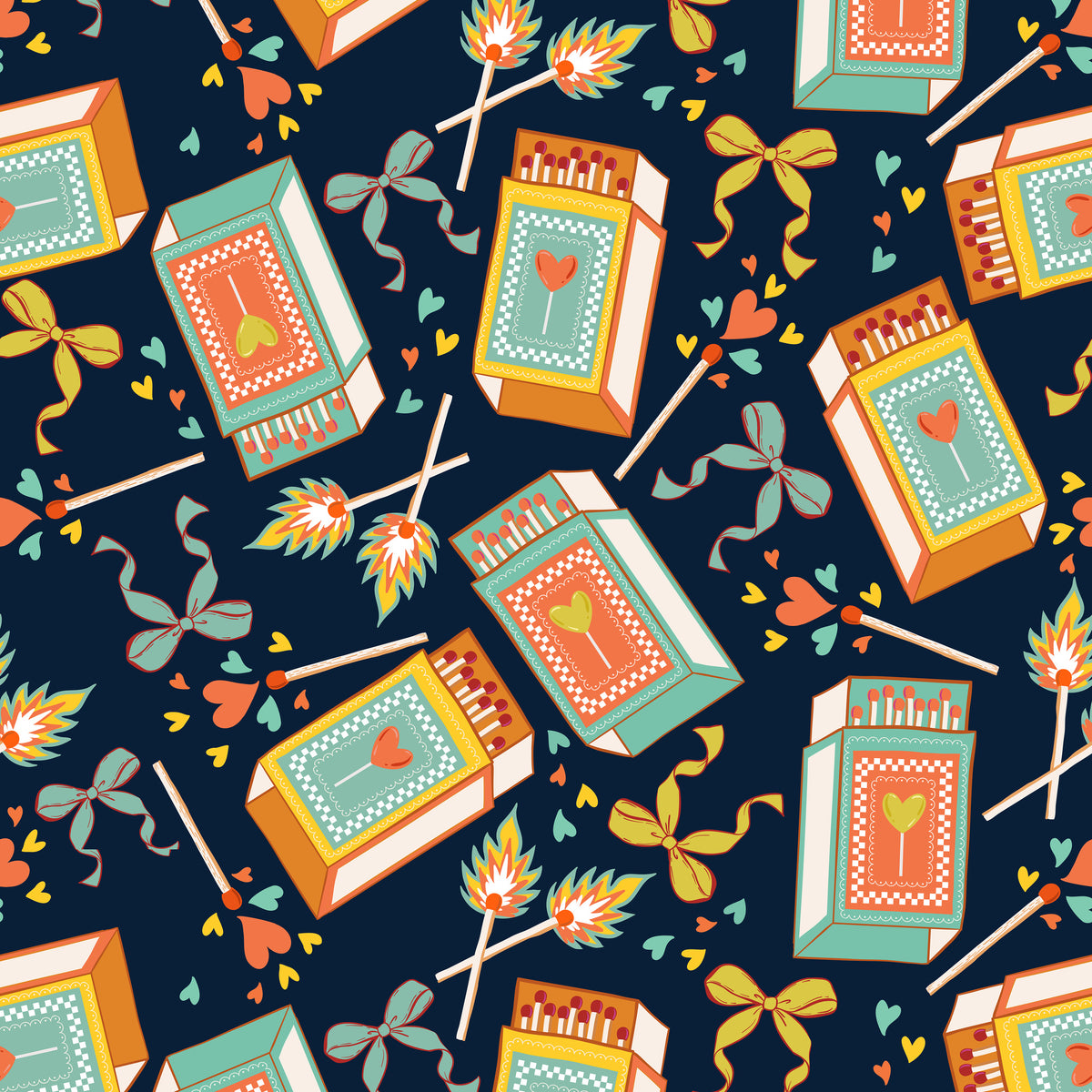 Perfect Match Fabric Collection - After Dark