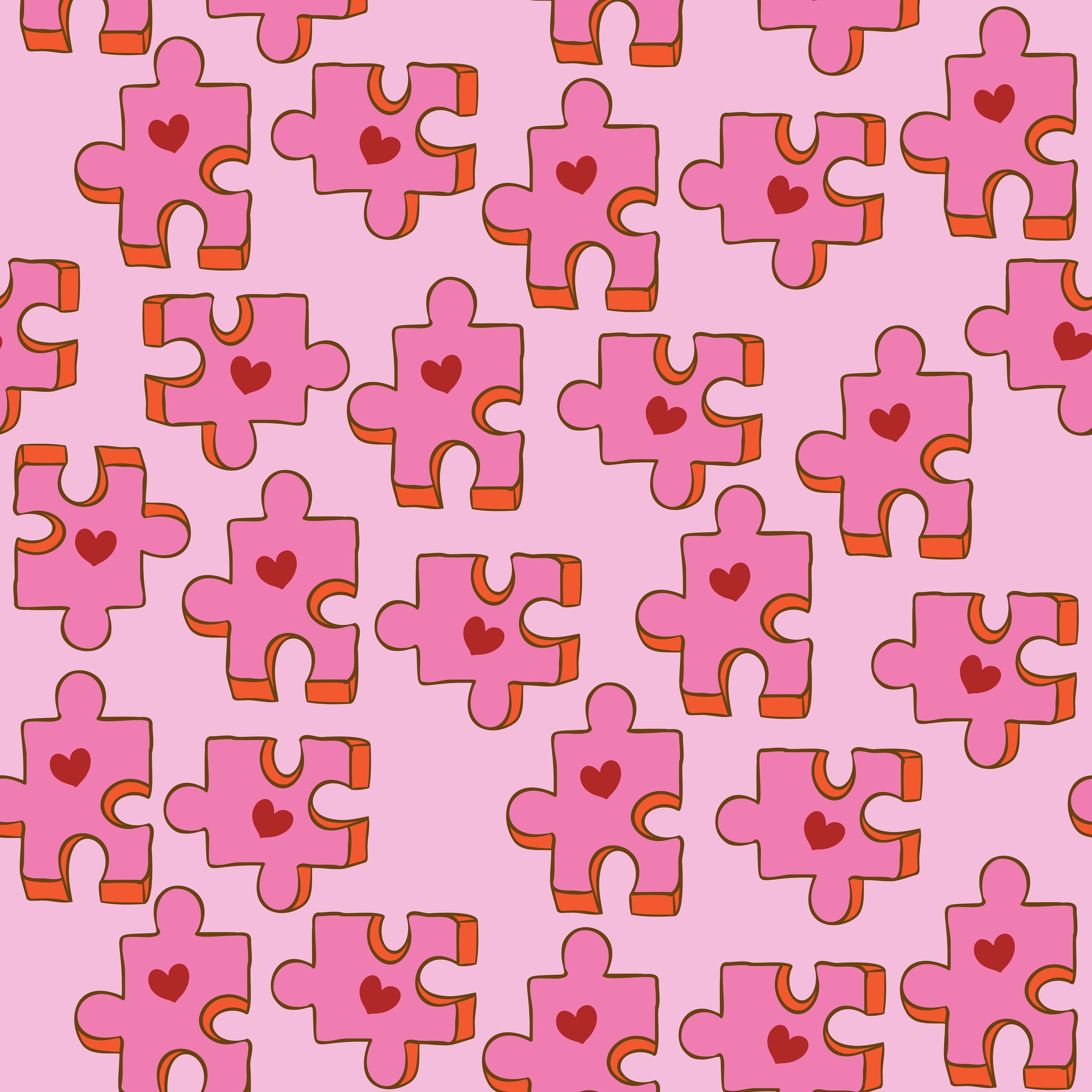 Perfect Match Fabric Collection - Missing Piece