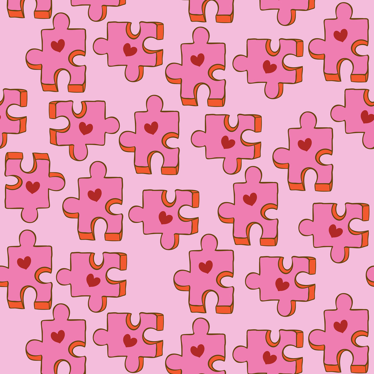 Perfect Match Fabric Collection - Missing Piece