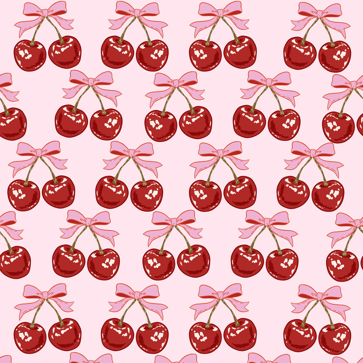 Perfect Match Fabric Collection - Cherry on Top