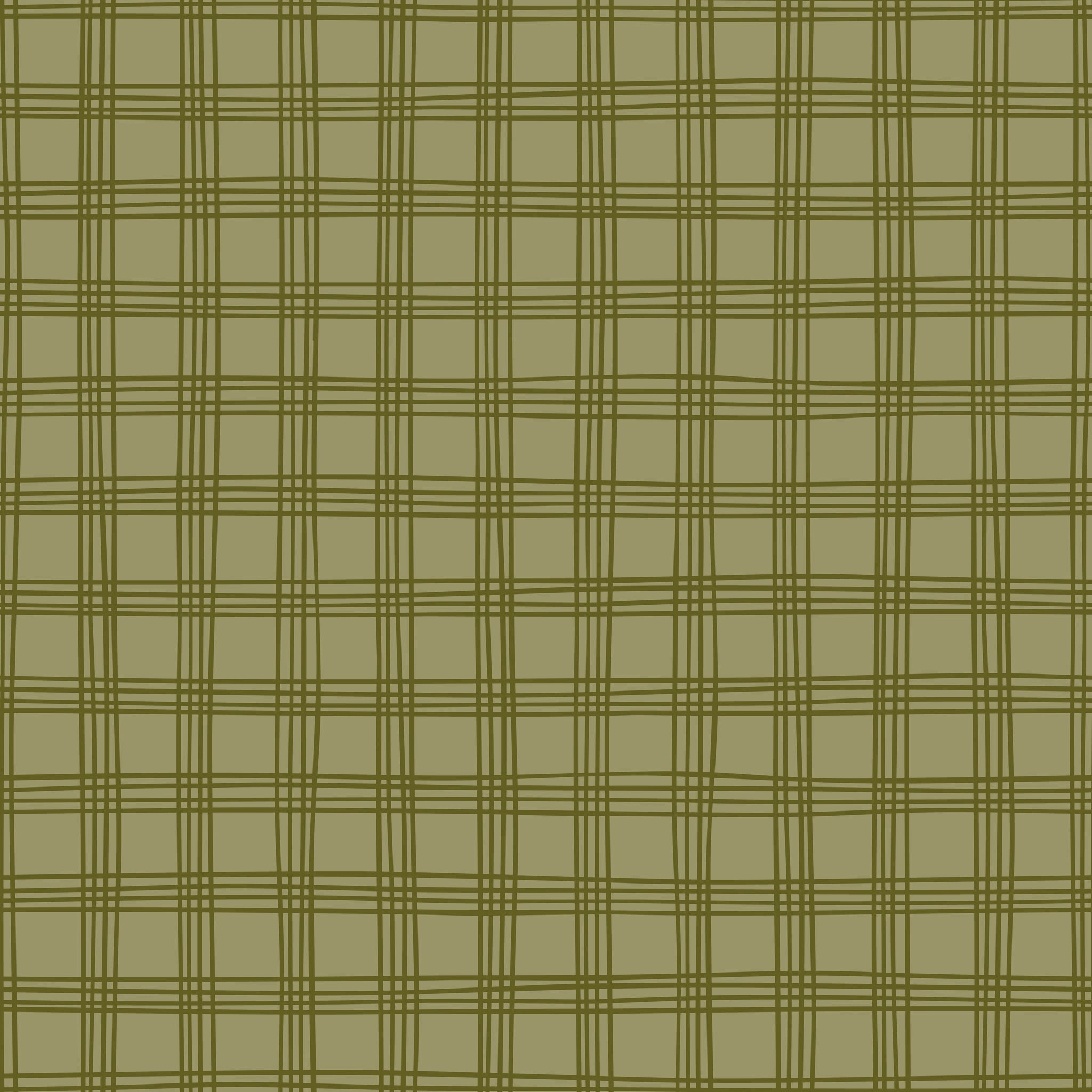 Merry Postmark Fabric Collection - Fir Windowpane