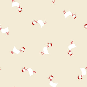 Merry Postmark Fabric Collection - Merry Geesemass