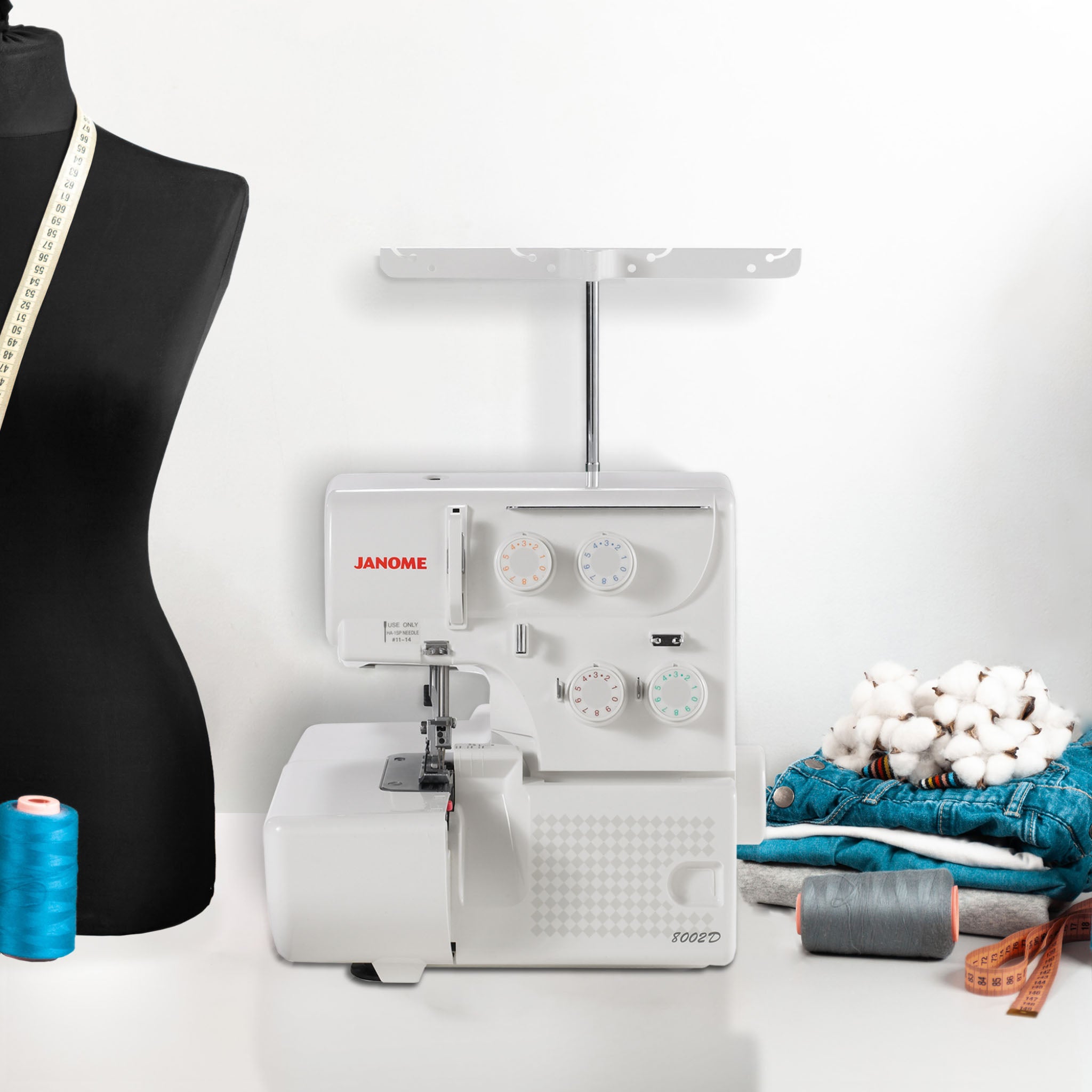Janome 8002D Serger with FREE Bundle