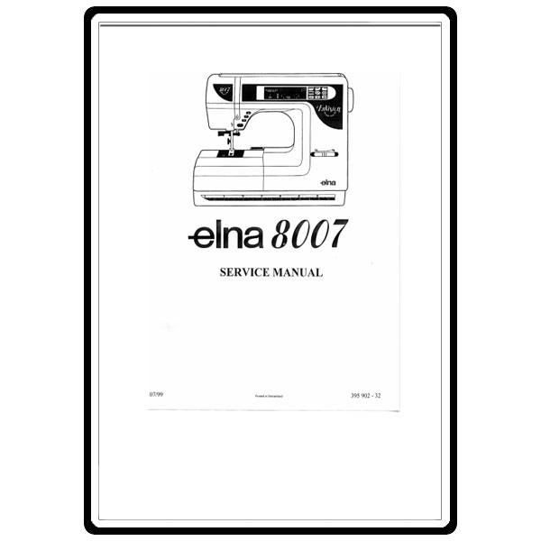 Service Manual, Elna 8007 image # 3892