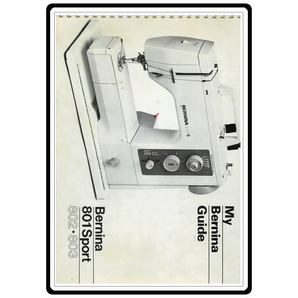 Service Manual, Pfaff 801 image # 5404